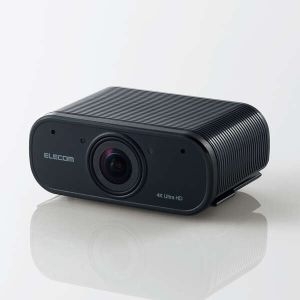 ELECOM 4Kオートズーム対応Webカメラ 4Kオートズーム対応Webカメラ UCAM-CX80FBBK