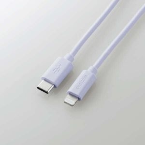 ELECOM USB-C(TM) to Lightningケーブル(スタンダード) U2C-APCL10PU