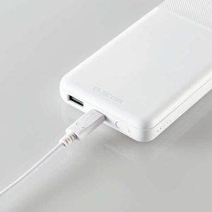 ELECOM マグネット付きモバイルバッテリー(10000mAh/USB PD20W マグネット付きモバイルバッテリー(10000mAh/USB PD20W DE-C32-10000WH 画像2