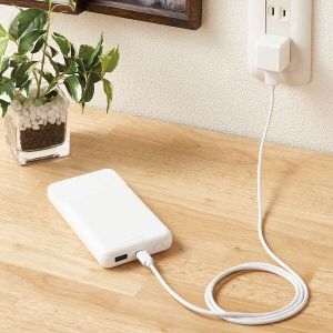 ELECOM マグネット付きモバイルバッテリー(10000mAh/USB PD20W マグネット付きモバイルバッテリー(10000mAh/USB PD20W DE-C32-10000WH 画像5