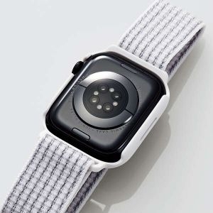 ELECOM Apple Watch45mm用フルカバーケース ファブリックバンド Apple Watch45mm用フルカバーケース ファブリックバンド AW-21ABCFBWH 画像5