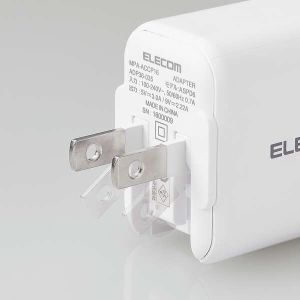 ELECOM USB Power Delivery20W AC充電器(Cケーブル一体型/1.5m) USB Power Delivery20W AC充電器(Cケーブル一体型/1.5m) MPA-ACCP16WH 画像4