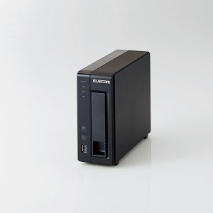 ELECOM 【生産完了品】【受注生産品】LinuxNAS 2TB バックアップ設定済モデル KTB-5A2T1BL