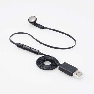 ELECOM 【生産完了品】ヘッドセット 有線 USB-A マイク ミュートスイッチ付 ヘッドセット 有線 USB-A マイク ミュートスイッチ付 HS-EP20UBK 画像4