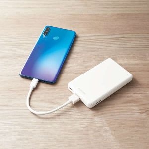 ELECOM 5000mAh C+A 12W モバイルバッテリー 5000mAh C+A 12W モバイルバッテリー DE-C26-5000WH 画像3