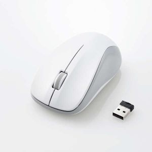 ELECOM 簡易包装 無線レーザーマウス(ホワイト) 簡易包装 無線レーザーマウス(ホワイト) M-S2DLKWH/RS