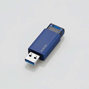 ELECOM USB3.1(Gen1)対応 ノック式USBメモリ MF-PKU3128GBU