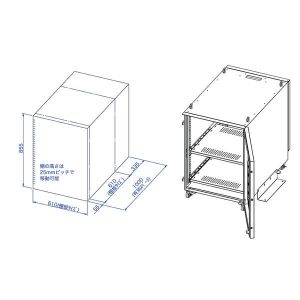 ELECOM 【受注生産品】マモル君サーバー M タワー クーラー200V マモル君サーバー M タワー クーラー200V ST-110C-02E 画像4