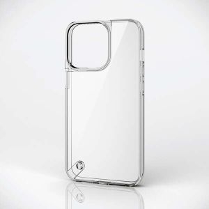 ELECOM iPhone 13 Pro ハイブリッドケース ガラス スタンダード PM-A21CHVCG1CR