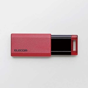 ELECOM USB3.1(Gen1)対応 ノック式USBメモリ USB3.1(Gen1)対応 ノック式USBメモリ MF-PKU3128GRD 画像2