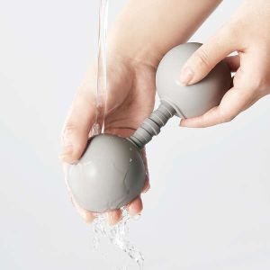 ELECOM 【販売終了】ECLEAR Bath/オ風呂デ使エルストレッチボール/丸型 ECLEAR Bath/オ風呂デ使エルストレッチボール/丸型 HCF-BTPBHGY 画像5