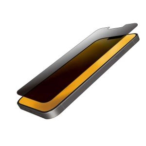 ELECOM iPhone13/13Proガラスフィルム 0.33mm のぞき防止 PM-A21BFLGGPF