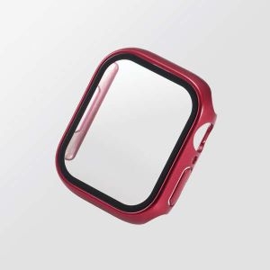 ELECOM Apple Watch41mm用フルカバーケース プレミアムガラス Apple Watch41mm用フルカバーケース プレミアムガラス AW-21BFCGRD