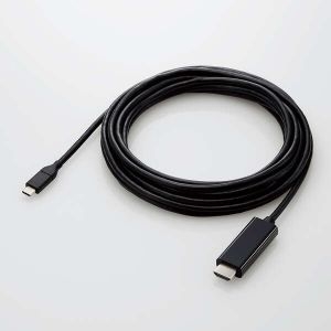 ELECOM USB Type-C(TM)用HDMI変換ケーブル USB Type-C(TM)用HDMI変換ケーブル CAC-CHDMI50BK 画像2