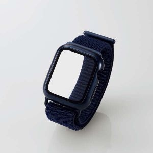 ELECOM Apple Watch40mm用フルカバーケース ファブリックバンド Apple Watch40mm用フルカバーケース ファブリックバンド AW-20SBCFBNV