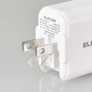 ELECOM USB Power Delivery20W AC充電器(C×1) USB Power Delivery20W AC充電器(C×1) MPA-ACCP17WH 画像4