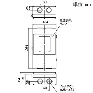 パナソニック ケースブレーカ 手元開閉器 標準形 屋内用 単体露出工事用 配線保護用 三相・単相両用 スチールケース NCD-30S型 直入始動専用 3P3E 15A サーキットブレーカBCW型(モータ保護兼用)搭載 ケースブレーカ 手元開閉器 標準形 屋内用 単体露出工事用 配線保護用 三相・単相両用 スチールケース NCD-30S型 直入始動専用 3P3E 15A サーキットブレーカBCW型(モータ保護兼用)搭載 BCDB315K 画像2