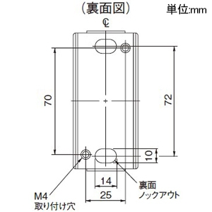 パナソニック ハイプロ小形押釦開閉器 プラスチックケース モータ直入用 露出形 3P 3.7kW インターロック付 ハイプロ小形押釦開閉器 プラスチックケース モータ直入用 露出形 3P 3.7kW インターロック付 BEH3300 画像3