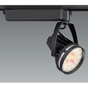 遠藤照明 LEDスポットライト 《LEDZ Rsシリーズ》 生鮮食品用 プラグタイプ 3000TYPE セラメタプレミアS70W相当 中角配光 非調光 3000K(高演色) 黒 ERS6287B