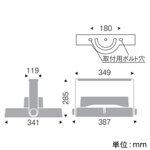 遠藤照明 耐塩軽量フラッドライト 高天井用 防湿・防雨形 40000TYPE 水銀ランプ1000W相当 拡散配光 非調光 昼白色 耐塩軽量フラッドライト 高天井用 防湿・防雨形 40000TYPE 水銀ランプ1000W相当 拡散配光 非調光 昼白色 ERS6373SA 画像2