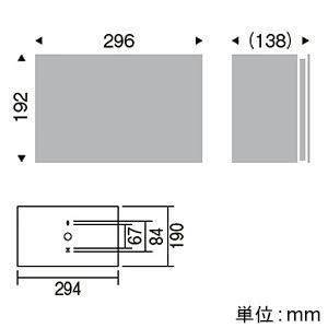 遠藤照明 LEDブラケットライト 防雨形 フロストクリプトン球40W形相当 調光対応 E17口金 ランプ別売 ダークグレー LEDブラケットライト 防雨形 フロストクリプトン球40W形相当 調光対応 E17口金 ランプ別売 ダークグレー ERB6538BB 画像2