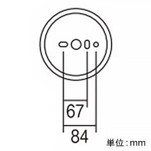 遠藤照明 LEDブラケットライト 防湿・防雨形 白熱球40W形相当 E26口金 ランプ別売 壁面・天井面取付兼用 白艶消 LEDブラケットライト 防湿・防雨形 白熱球40W形相当 E26口金 ランプ別売 壁面・天井面取付兼用 白艶消 ERB6533WB 画像2