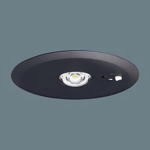 遠藤照明 LED非常用照明器具 埋込型 低天井用(〜3m) 埋込穴φ100mm 自己点検機能付 昼白色 ブラック EHL54012BA