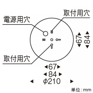 遠藤照明 LEDペンダントライト フレンジタイプ 非調光 電球色 LEDペンダントライト フレンジタイプ 非調光 電球色 ERP7496C 画像2