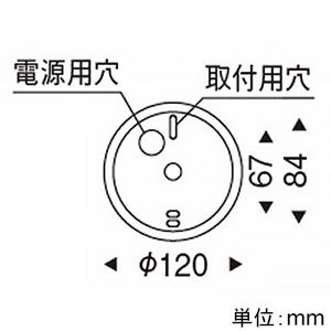 遠藤照明 LEDペンダントライト フレンジタイプ 白熱球80W形×1相当 調光対応 GX53-1a口金 ランプ別売 グレー LEDペンダントライト フレンジタイプ 白熱球80W形×1相当 調光対応 GX53-1a口金 ランプ別売 グレー ERP7505H 画像2