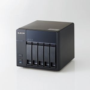 ELECOM 【受注生産品】LinuxNAS 8TB メモリ交換済モデル KTM-7A8T5BL