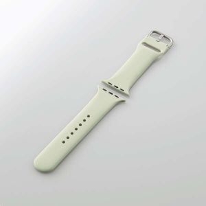ELECOM Apple Watch用シリコンバンド ニュアンスカラー(45/44/42 Apple Watch用シリコンバンド ニュアンスカラー(45/44/42 AW-45BDSCGIV