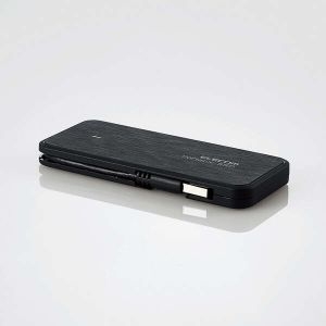 ELECOM 【生産完了品】外付けポータブルSSD 外付けポータブルSSD ESD-ECA0500GBKR 画像2