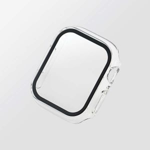 ELECOM Apple Watch41mm用フルカバーケース プレミアムガラス セラ Apple Watch41mm用フルカバーケース プレミアムガラス セラ AW-21BFCGCCR