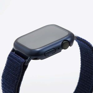 ELECOM Apple Watch45mm用フルカバーケース ファブリックバンド Apple Watch45mm用フルカバーケース ファブリックバンド AW-21ABCFBNV 画像3