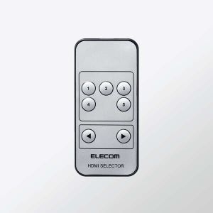 ELECOM HDMI切替器(5ポート) HDMI切替器(5ポート) DH-SW4KP51BK 画像5