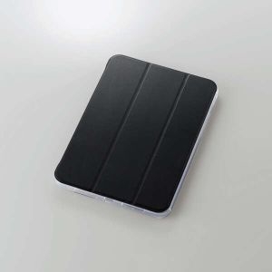 ELECOM iPad mini 第6世代/ハイブリッドフラップケース/スリープ TB-A21SHVCFBK