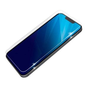 ELECOM iPhone13miniガラスフィルム カバー99% 0.33mmBLカット iPhone13miniガラスフィルム カバー99% 0.33mmBLカット PM-A21AFLKGGBL