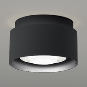 遠藤照明 LEDシーリングライト 白熱球50W形×1相当 調光対応 E26口金 ランプ別売 黒 ERG5080B