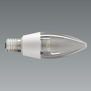 遠藤照明 LED電球 透明シャンデリア球40W形相当 調光 電球色(2700K) E17口金 RAD-911L