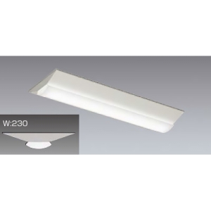 遠藤照明 LEDベースライト 20Wタイプ 直付型 逆富士形 W230 一般タイプ 3000lmタイプ Hf16W×2高出力型器具相当 調光 昼白色 ERK9566W+FAD-774N