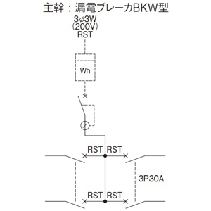 パナソニック アロー盤 テナント用動力分電盤 分岐バー接続タイプ 露出形 屋内用 主幹漏電ブレーカ 主幹容量60A 60AF 回路数16 アロー盤 テナント用動力分電盤 分岐バー接続タイプ 露出形 屋内用 主幹漏電ブレーカ 主幹容量60A 60AF 回路数16 BN6165PW1W 画像2