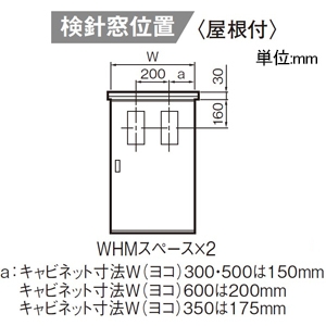 パナソニック アロー盤 引込開閉器盤 屋外用 屋根付き 木製基板付 WHMスペース×2 サーキットブレーカ(MCB3P)×3 アロー盤 引込開閉器盤 屋外用 屋根付き 木製基板付 WHMスペース×2 サーキットブレーカ(MCB3P)×3 BP72555VW 画像2