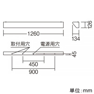 遠藤照明 LEDテクニカルブラケットライト 40Wタイプ エコノミー 2500lmタイプ FLR40W器具相当 非調光 昼白色 LEDテクニカルブラケットライト 40Wタイプ エコノミー 2500lmタイプ FLR40W器具相当 非調光 昼白色 ERB6122WA+RAD-458NC 画像2