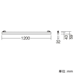 ERK1044B+FAD-621LMA (遠藤照明)｜ライティングダクトレール用｜業務用
