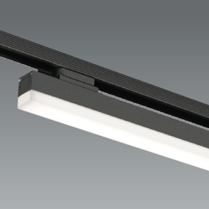 【お買い得品 10台セット】LEDデザインベースライト 《リニア32》 プラグタイプ 長さ1200mmタイプ 非調光 温白色 黒  ERK1044B+RAD-623WWA_set