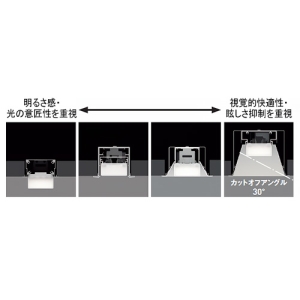 遠藤照明 LEDデザインベースライト 《リニア50》 直付タイプ 長さ1200mmタイプ 5200lmタイプ 無線調光 温白色 LEDデザインベースライト 《リニア50》 直付タイプ 長さ1200mmタイプ 5200lmタイプ 無線調光 温白色 ERK9940W+FAD-747WWA 画像3