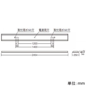 遠藤照明 【受注生産品】直管形LEDベースライト 《LEDZ TUBE-SS TYPE》 110Wタイプ 埋込型 下面開放形2灯用 W220 ホワイトチューブユニットタイプ ハイパワー 6000lmタイプ Hf86W器具相当 調光 昼光色 【受注生産品】直管形LEDベースライト 《LEDZ TUBE-SS TYPE》 110Wタイプ 埋込型 下面開放形2灯用 W220 ホワイトチューブユニットタイプ ハイパワー 6000lmタイプ Hf86W器具相当 調光 昼光色 ERK9167WA+FAD-529D*2 画像2