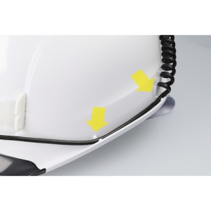 ジェントス GENTOS GRIT ヘッドライト一体化可能ヘルメット テープ内装タイプ 青 GENTOS GRIT ヘッドライト一体化可能ヘルメット テープ内装タイプ 青 GH01VYT-BL 画像3
