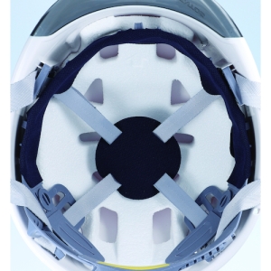 ジェントス GENTOS GRIT ヘッドライト一体化可能ヘルメット テープ内装タイプ 青 GENTOS GRIT ヘッドライト一体化可能ヘルメット テープ内装タイプ 青 GH01VYT-BL 画像5