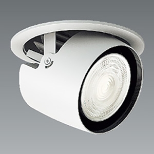 遠藤照明 LEDダウンスポットライト 2000TYPE セラメタプレミアS35W器具相当 埋込穴φ100mm 広角配光 PWM制御調光 温白色 演色Ra96 ERD6761W+RX-366N